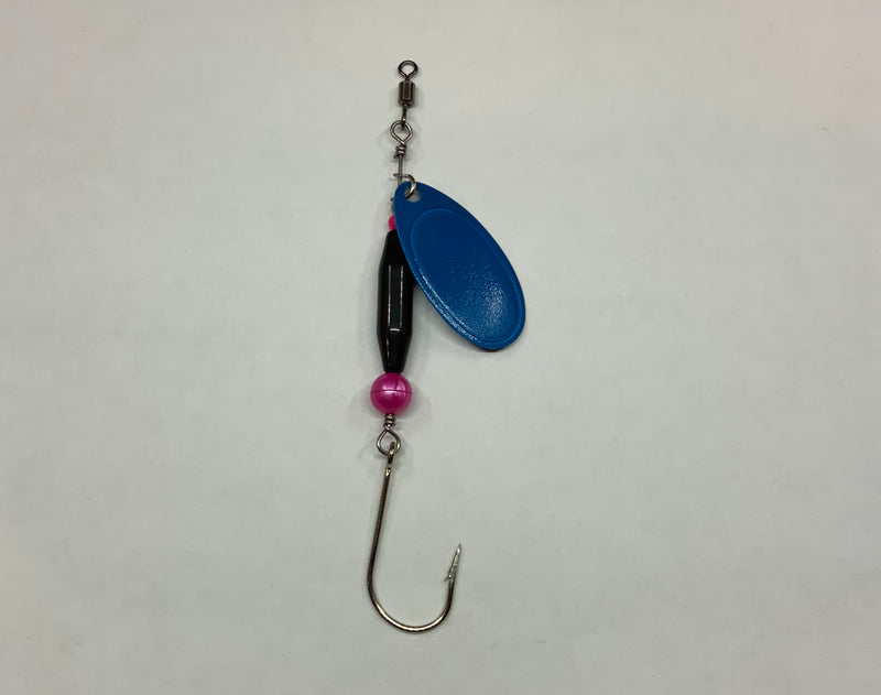 1/4oz, Blue Reaper Ripper, $5.75, Spin-X Designs Tackle, Spinner