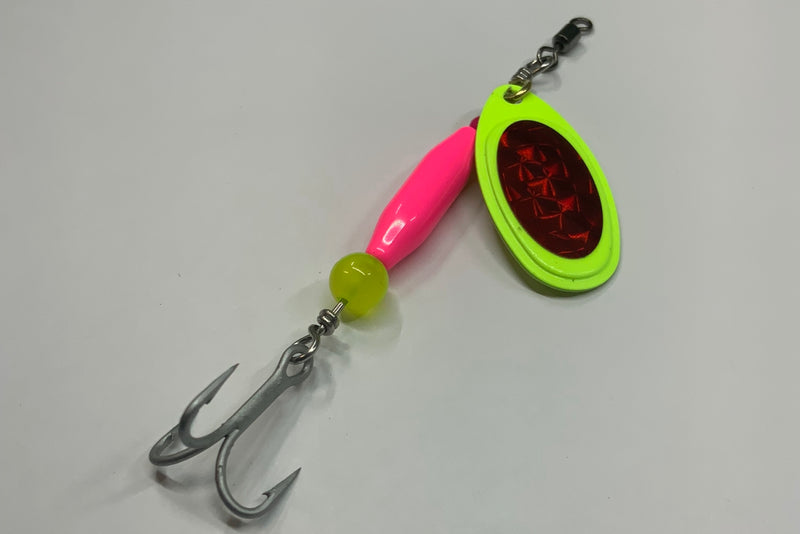 1/4oz, Cotton Candy Ripper 🍭, 6.00$, Spin-X Designs Tackle, Fishing Lure