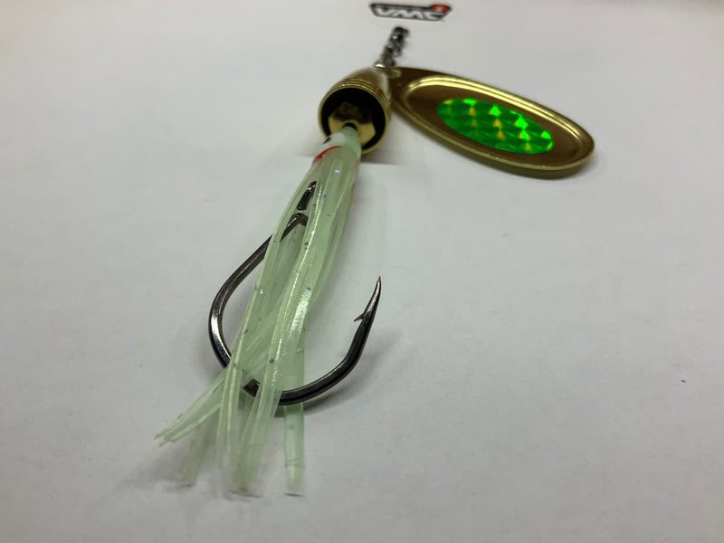 bell net fishing 3/4oz, Brass Bell Spinner