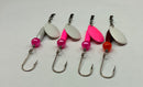 1/8oz, (4) Trout Spinners, $20.00, Spin-X Designs Tackle, Spinners