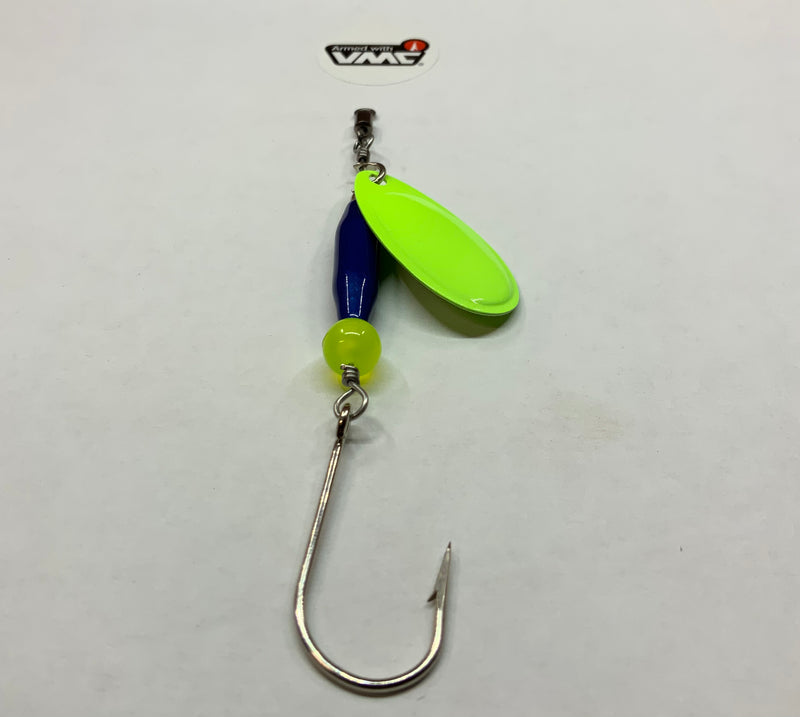 1/4oz, Blue Lagoon, $5.75, Multi-Species Spinner, Spin-X Designs Tackle