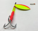 Cotton Candy Salmon Trolling Spinner, 8.75$, Spin-X Designs Tackle