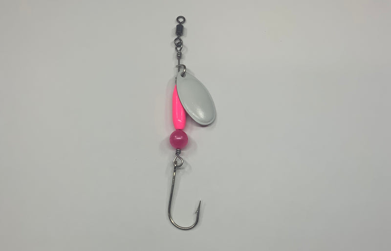 <transcy>بارادايس كوف ، 1/8 أوقية. ، 5 دولارات ، Spin-X Designs ، Trout Lure</transcy>