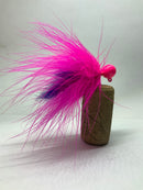 1/4oz Pink Craze Hair Jig, $5.50, Spin-X Designs Tackle