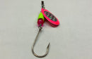 1/4oz, Watermelon Blast 🍉, $5.75, Rugged River Lure Edition, Spin-X Designs Tackle, Spinner