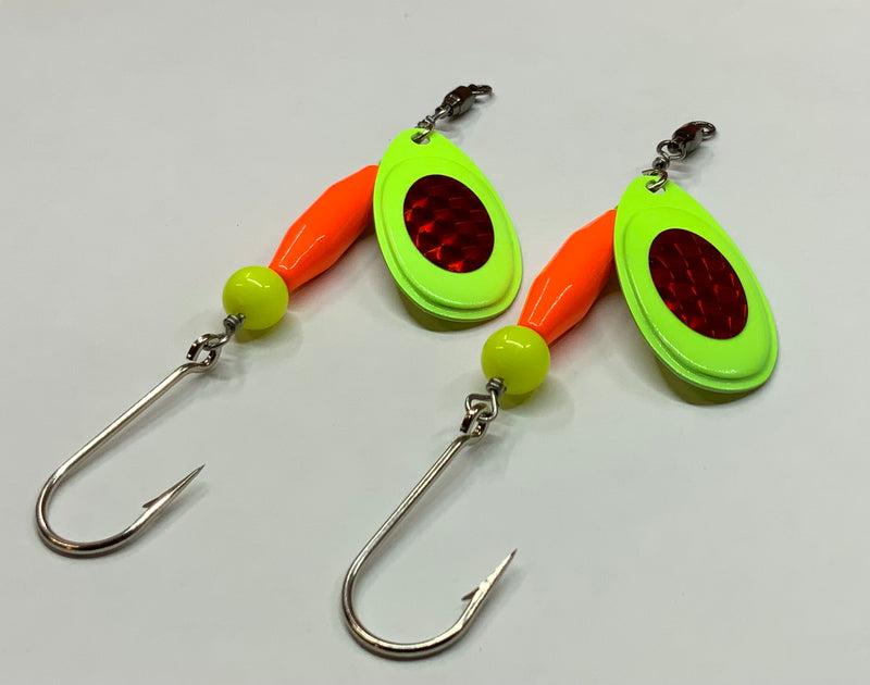 1/2oz, Premium Whittaker Cr Special Rippers, $17.50, 2 Pack, Spin-X Designs Tackle